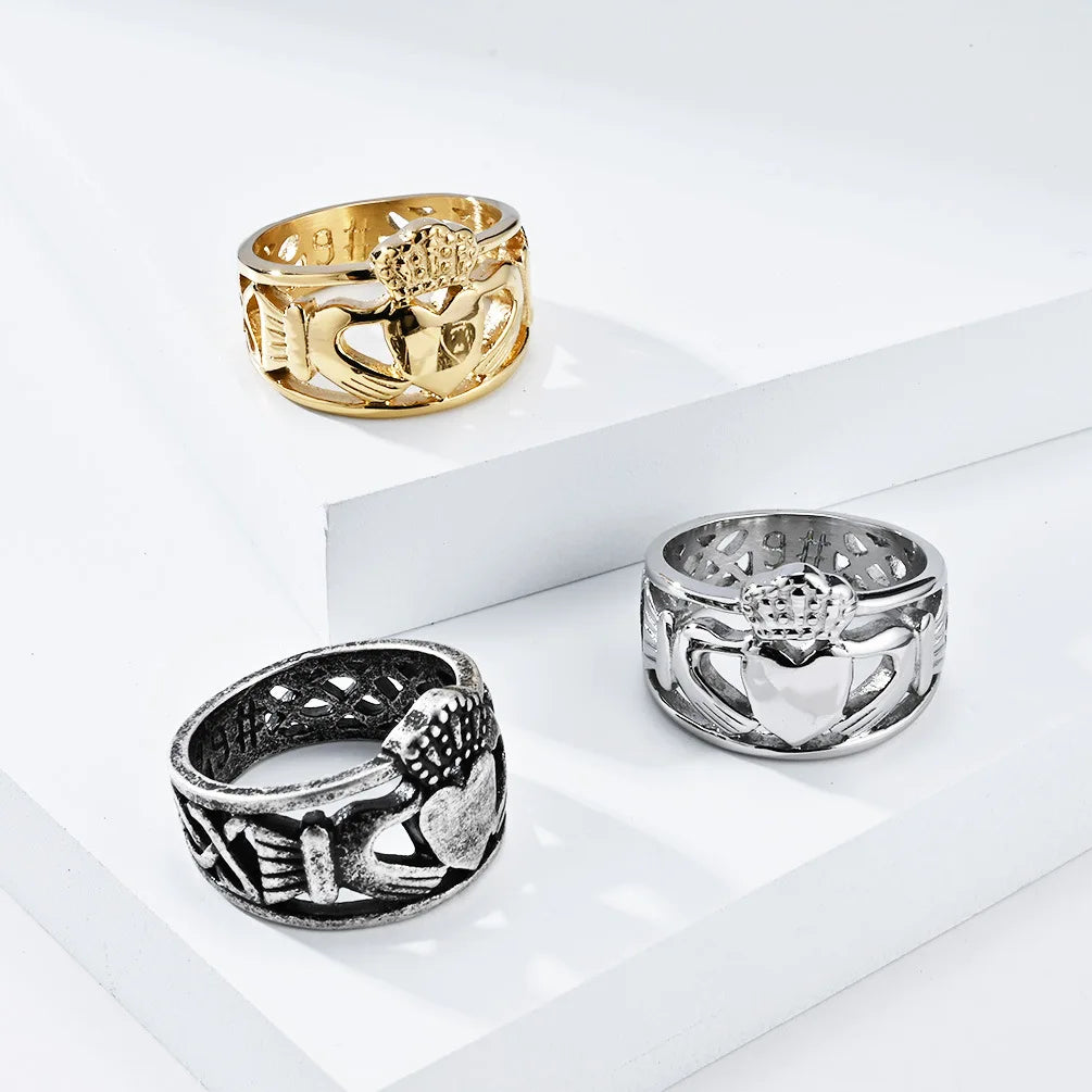 Irish Claddagh Wedding Ring