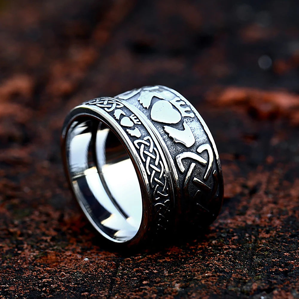 Celtic Claddagh Wedding Ring