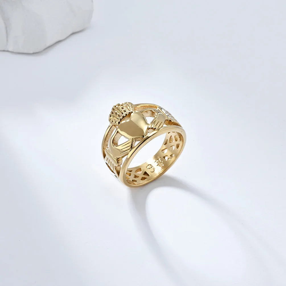 Irish Claddagh Wedding Ring