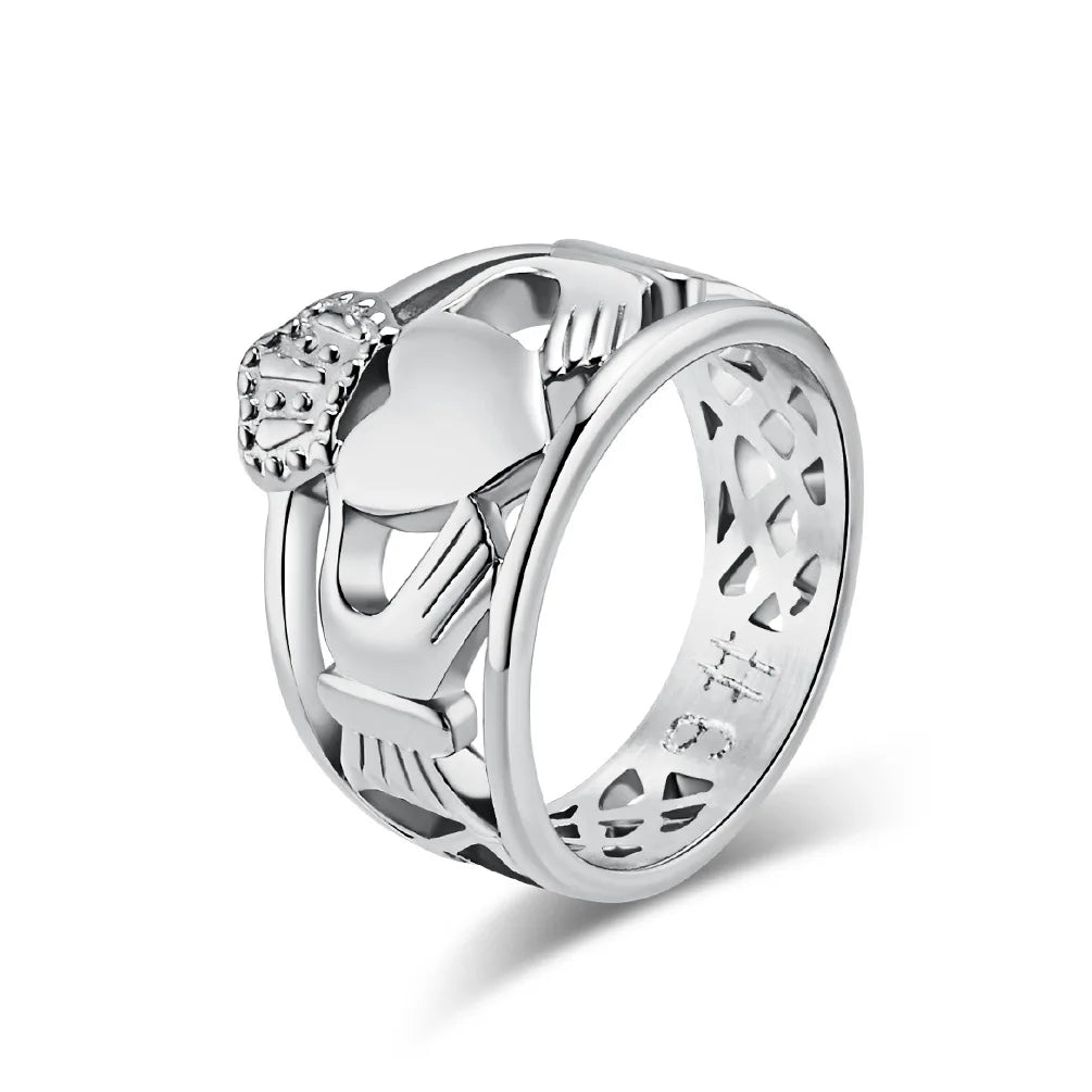 Irish Claddagh Wedding Ring