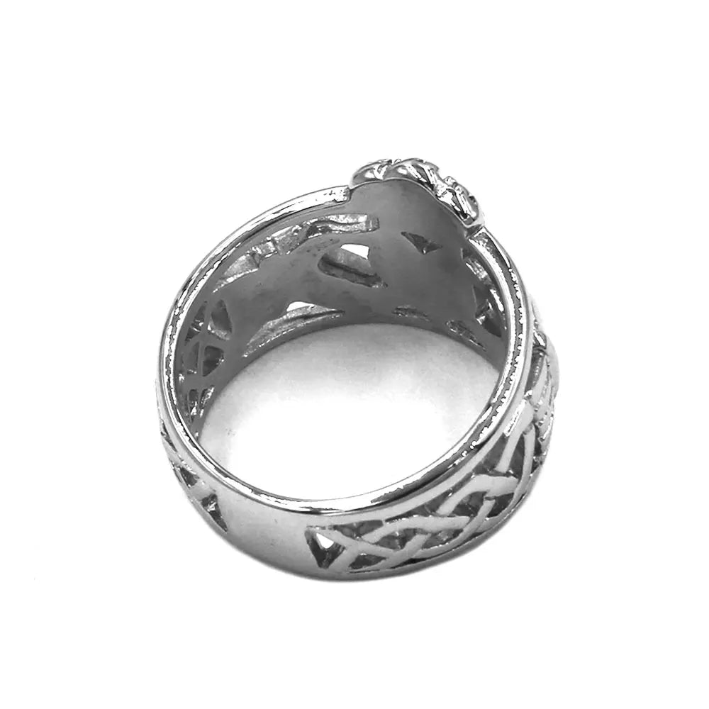 Claddagh Celtic Knot Wedding Ring