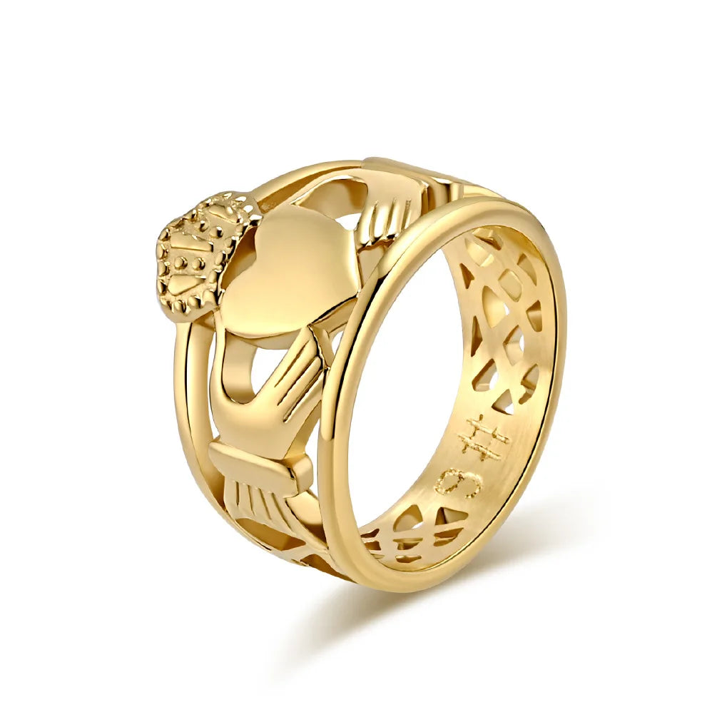 Irish Claddagh Wedding Ring
